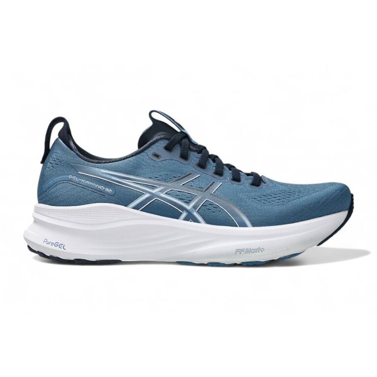 Asics running shoes Gel Kayano 32 (Stability) 2025 blue/white men's