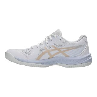 Asics Indoor Court Shoes Upcourt 6 white/champagne ladies