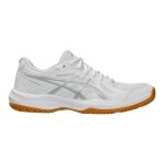Asics Indoor Court Shoes Upcourt 6 white/silver ladies