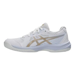 Asics Indoor Court Shoes Upcourt 6 GS (Primary School) white/champagne children