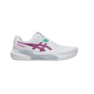Asics Tennis Shoes Gel Challenger 15 Clay/Sand Court (Cushioning) White/Purple Men's