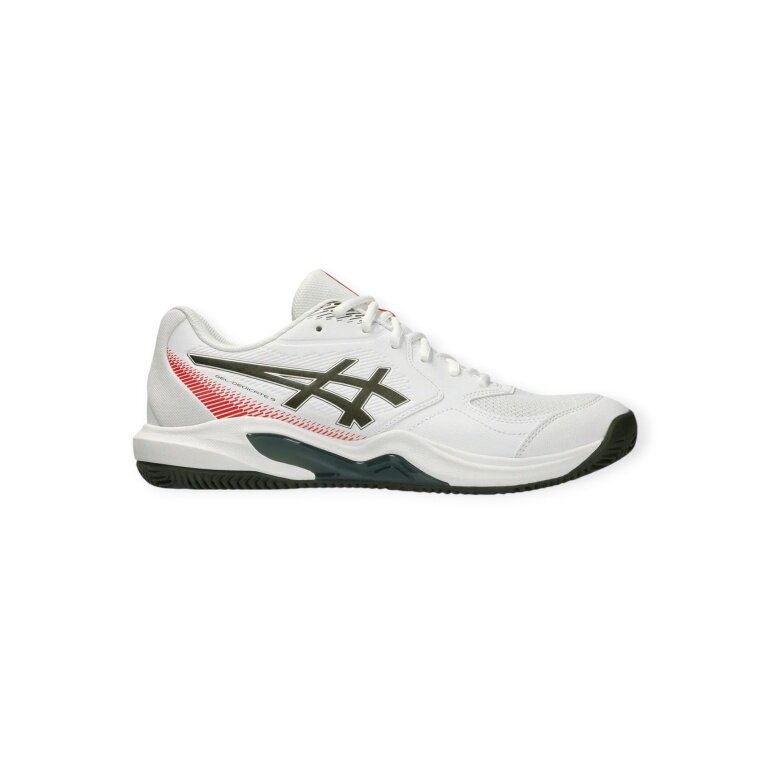 Asics Tennis Shoes Gel Dedicate 9 Clay/Sand Court White/Khaki Men's