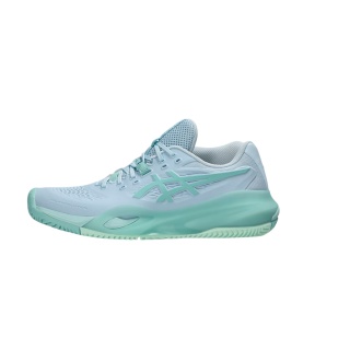Asics Tennis Shoes Gel Resolution X Clay/Sand Court (Stability) Light Blue/Mint Ladies