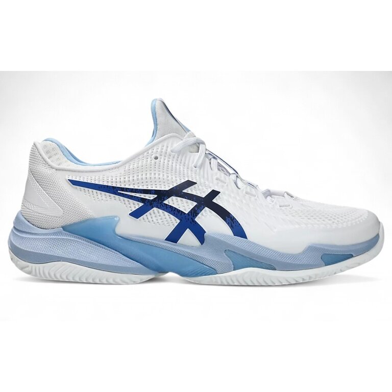 Asics Tennis Shoes Gel Court Novak FF 3 Clay/Sand Court/Stability 2025 White/Blue Men's