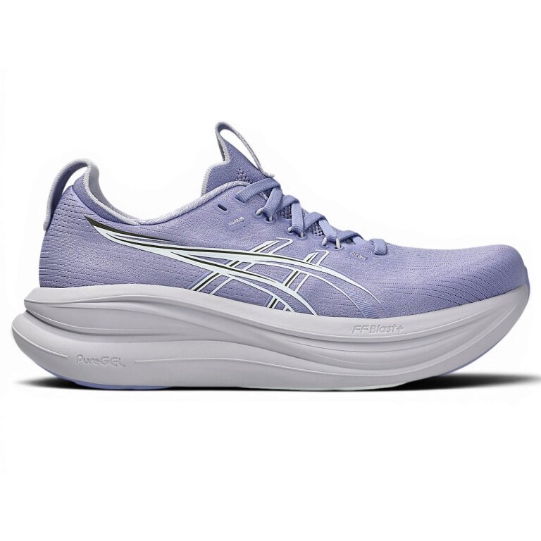 Asics Gel Nimbus 28 Running Shoes (Cushioning) Purple Ladies