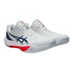 Asics Volleyball Indoor Shoes Sky Elite FF 3 2025 white/dark blue men's