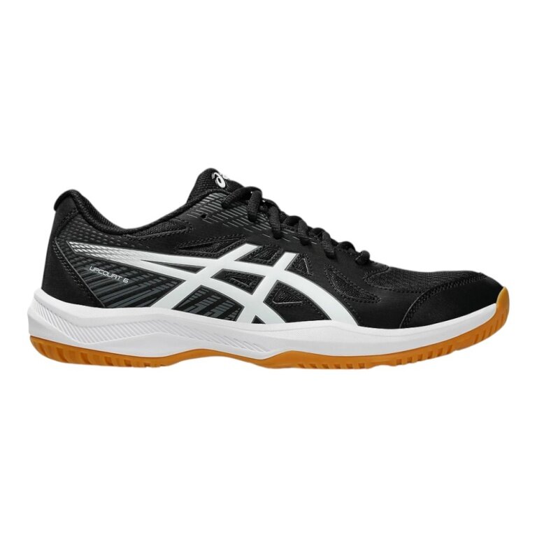 Asics Volleyball Indoor Shoes Upcourt 6 2025 black/white men's