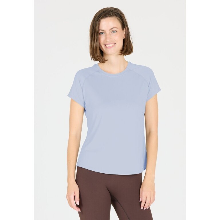 Athlecia Sports/Recreation Shirt Yoga Gaina S/S Tee (comfortable to wear) light blue ladies