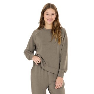 Athlecia Sweatshirt Jacey Crewneck (soft material) brown ladies