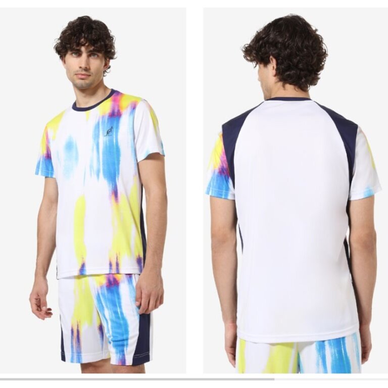 Australian Tennis T-shirt Ace Blaze White Men's