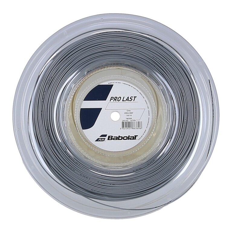 Babolat Tennis String Pro Last Grey 200 Metre Reel