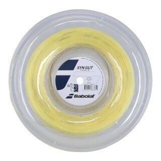 Babolat Tennis String Synthetic Gut Force Natural 200 Metre Reel