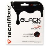 Stringing with Tecnifibre Black Code tennis string black