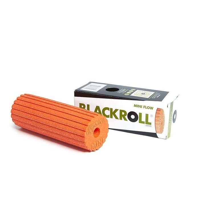 Blackroll Fascia Roller MINI FLOW (for arms, legs & feet) orange - 1 piece
