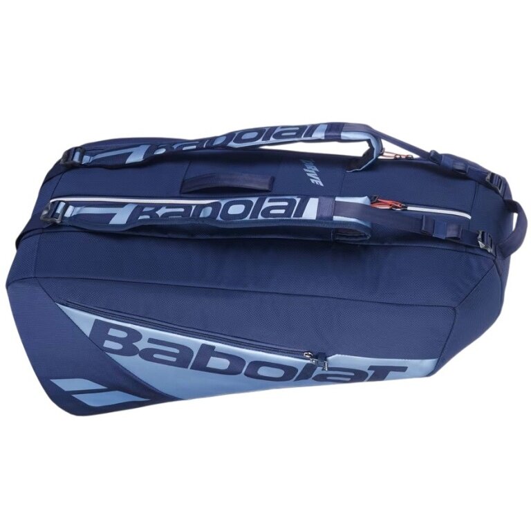 Babolat Tennis Racket Bag Pure Drive 11 Gen (Racket Bag, 2 Main Compartments, Shoe Compartment) 2025 blue 6-pack
