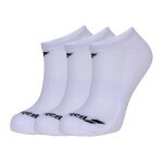 Babolat Tennis Socks Invisible (Cotton) white - 3 pairs