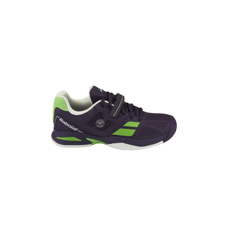 Babolat Tennis Shoes Propulse Wimbledon Allcourt Purple Kids
