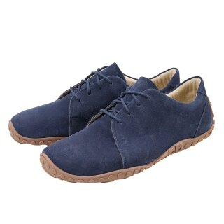 Bear Barefoot Shoes Jase (Cow Suede) Blue Men's