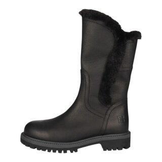 Bagatt Winter Boots DD31-APD50 (Leather Boots with Lining) Black Ladies