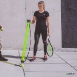 TOOLZ Ball Collection Tube for Picking Up Tennis Balls (15 Balls) Green