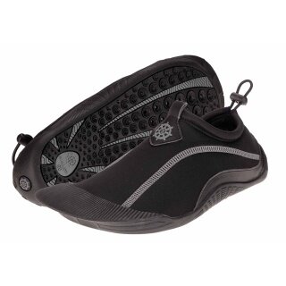 Ballop Aquashoes Aqualander (water shoes, flexible sole, hydrodynamic fin at the toe) black