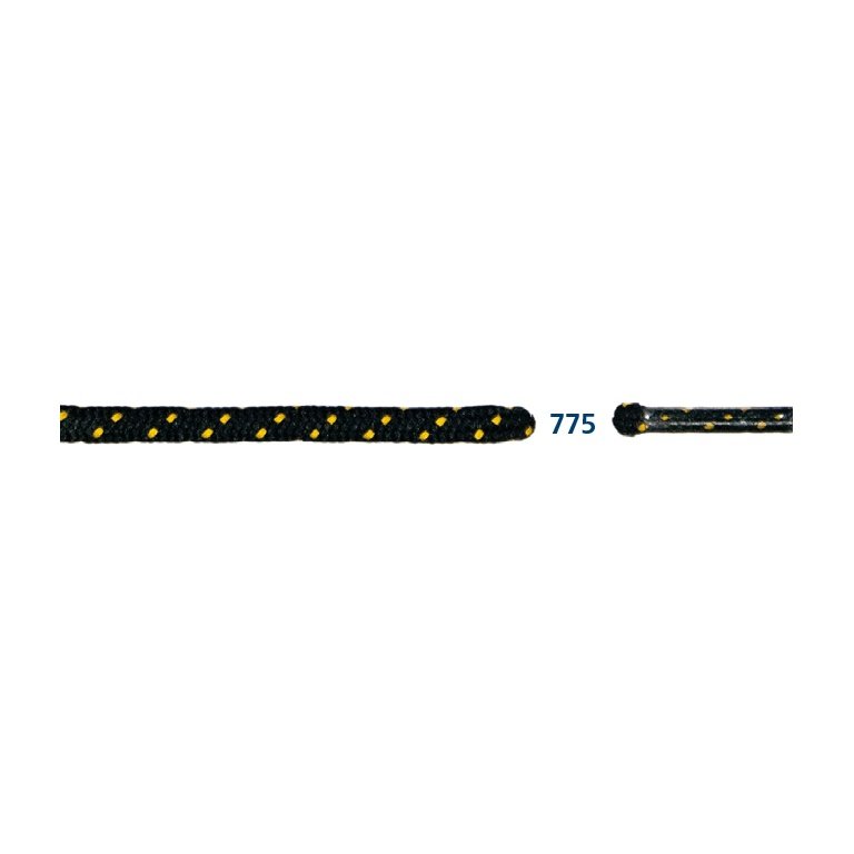 Barth Shoelaces Magic MTH round black/yellow 120cm