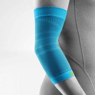 Bauerfeind Elbow Bandage Compression Elbow Support (seamless compression knit) light blue single unit
