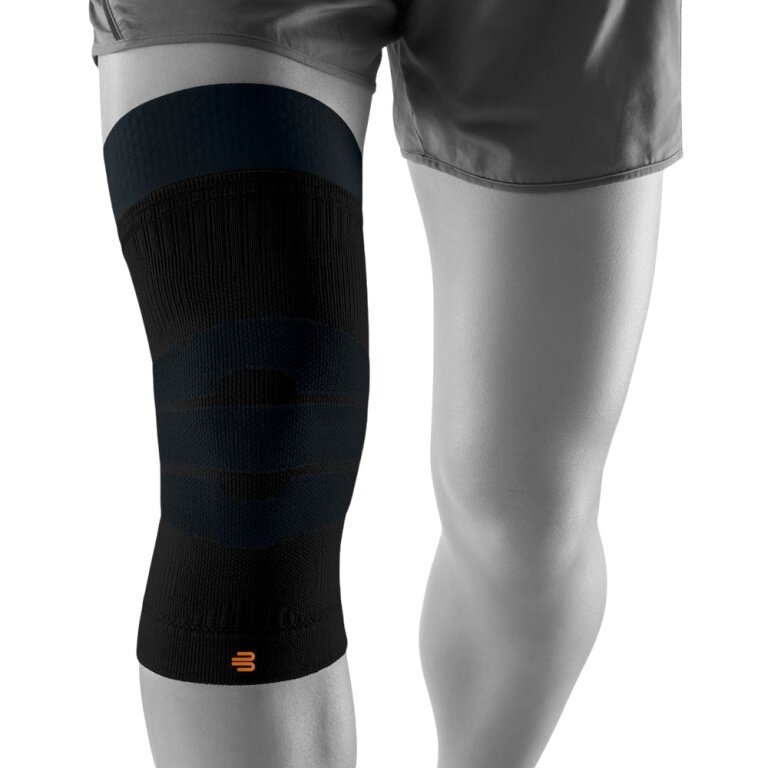 Bauerfeind Outdoor Knee Brace Compression Knee Support (Moderate Compression) black - 1 piece