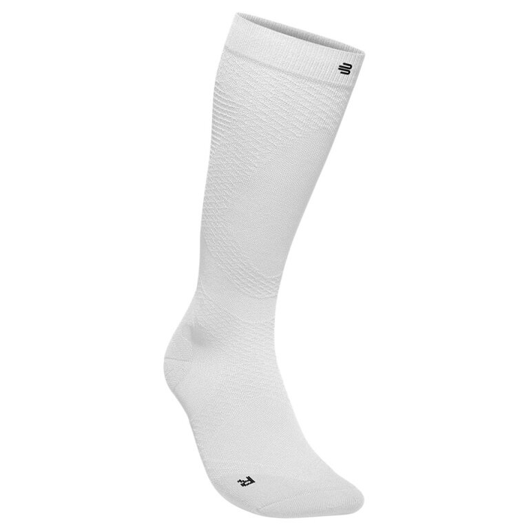 Bauerfeind Compression Sock Run Ultralight Compression (breathable) white Men's - 1 Pair