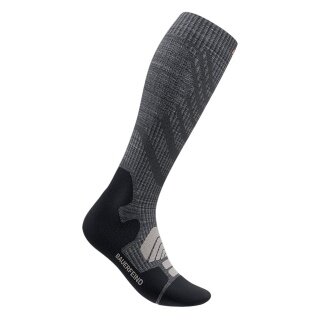 Bauerfeind Outdoor Merino Compression Sock (targeted compression) grey men's - 1 pair