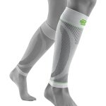 Bauerfeind Sports Calf Compression Sleeves Short White - 2 Pieces