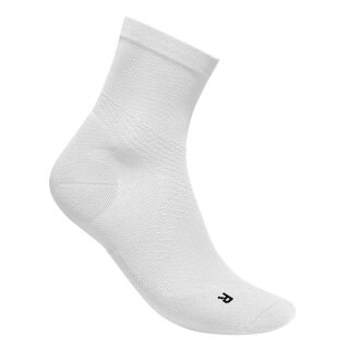 Bauerfeind Sportsock Run Ultralight Mid Cut (Compression Sock) white men's - 1 pair