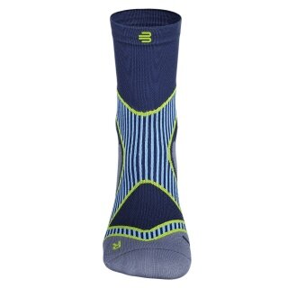 Bauerfeind Sportsock Run Performance Mid Cut (Compression Sock) blue Men's - 1 Pair