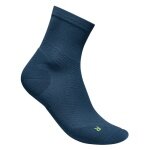 Bauerfeind Sportsock Run Ultralight Mid Cut (Compression Sock) navy blue Men's - 1 Pair