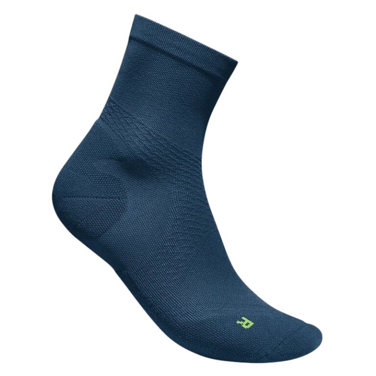 Bauerfeind Sportsock Run Ultralight Mid Cut (Compression Sock) navy blue Men's - 1 Pair