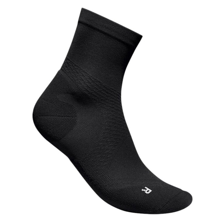 Bauerfeind Sportsock Run Ultralight Mid Cut (Compression Sock) black Men's - 1 Pair