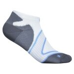Bauerfeind Sportsock Run Performance Low Cut (Compression Sock) white/blue men's - 1 pair