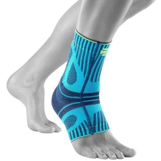 Bauerfeind Ankle Brace Sports Achilles Support (Achilles Tendon Brace) river blue - 1 piece