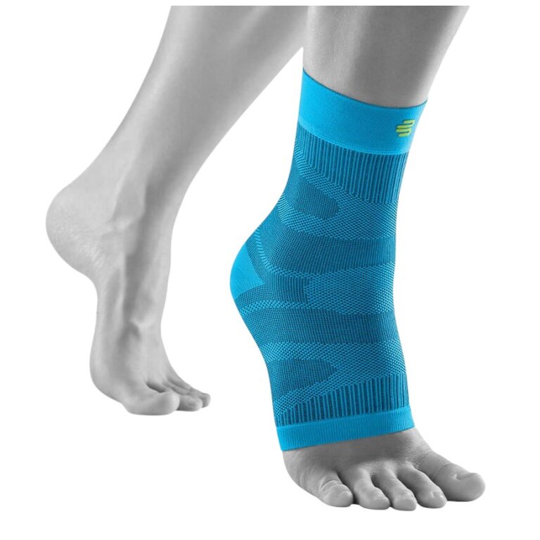 Bauerfeind Ankle Brace Sports Compression Ankle Support (Compression Bandage) river blue - 1 piece