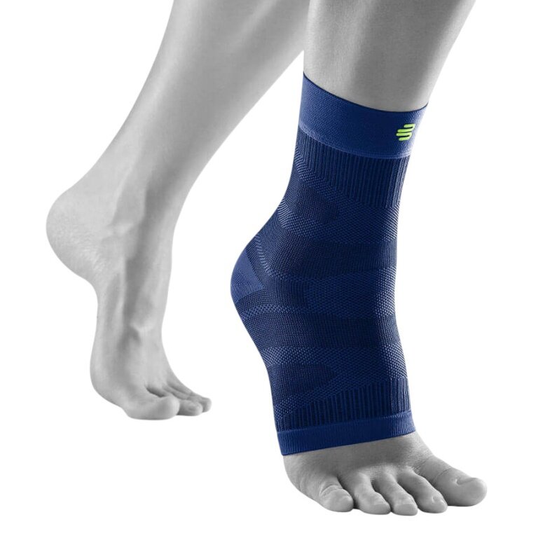 Bauerfeind Ankle Brace Sports Compression Ankle Support (Compression Bandage) navy blue - 1 piece