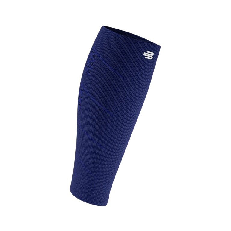 Bauerfeind Calf Compression Sleeves Run Compression Sleeves navy blue Men - 2 pieces