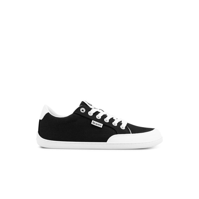Be Lenka Barefoot Shoes Sneakers Rebound (flexible sole, pure barefoot feeling) black/white