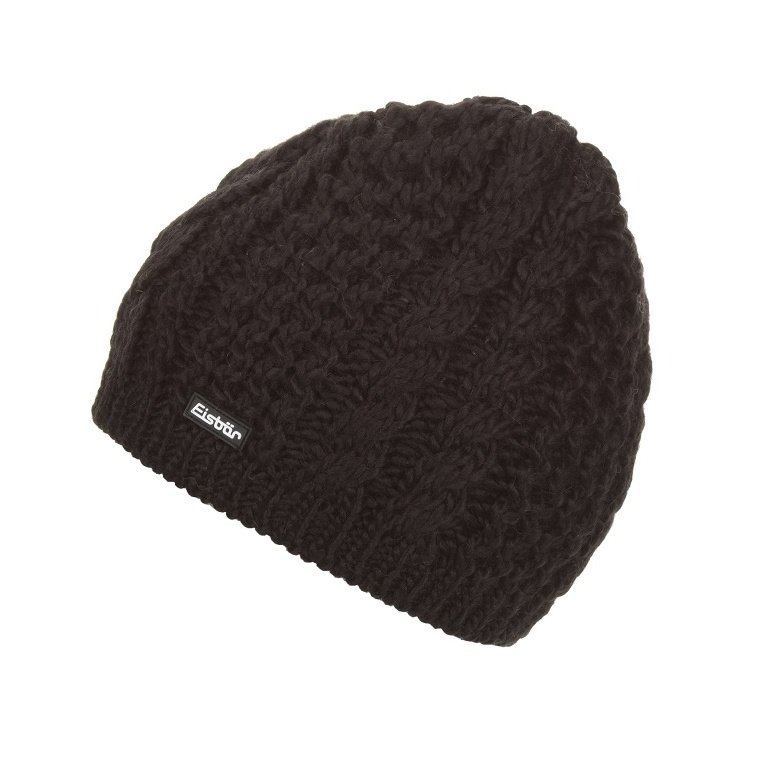 Eisbär Hat (Beanie) Afra Black Ladies