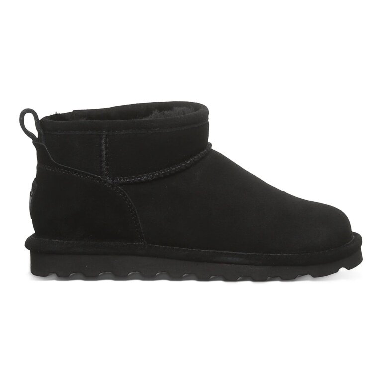 Bearpaw Winter Boots Shorty (Suede, warm) black Ladies