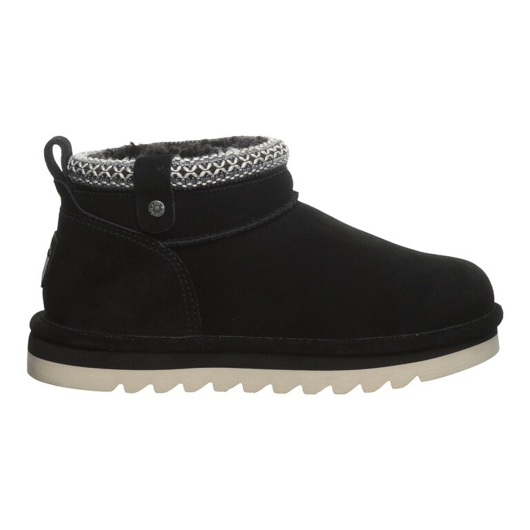 Bearpaw Langly Winter Boots (Suede, warm) black ladies