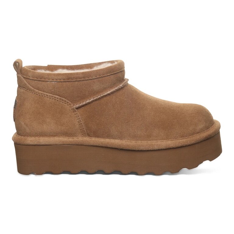 Bearpaw Winter Boots Retro Super Shorty (Suede, warm) brown ladies