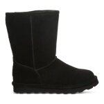 Bearpaw Winter Boots Elle Short (Suede, warm) black Ladies