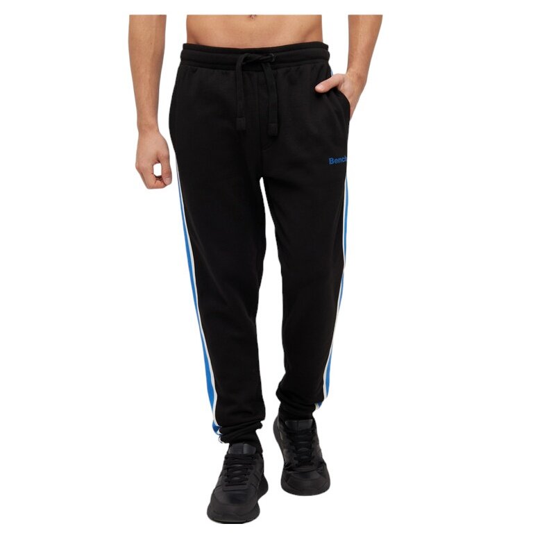 Bench Leisure Jogging Trousers Remmio (Cotton, High Comfort) Black Men's