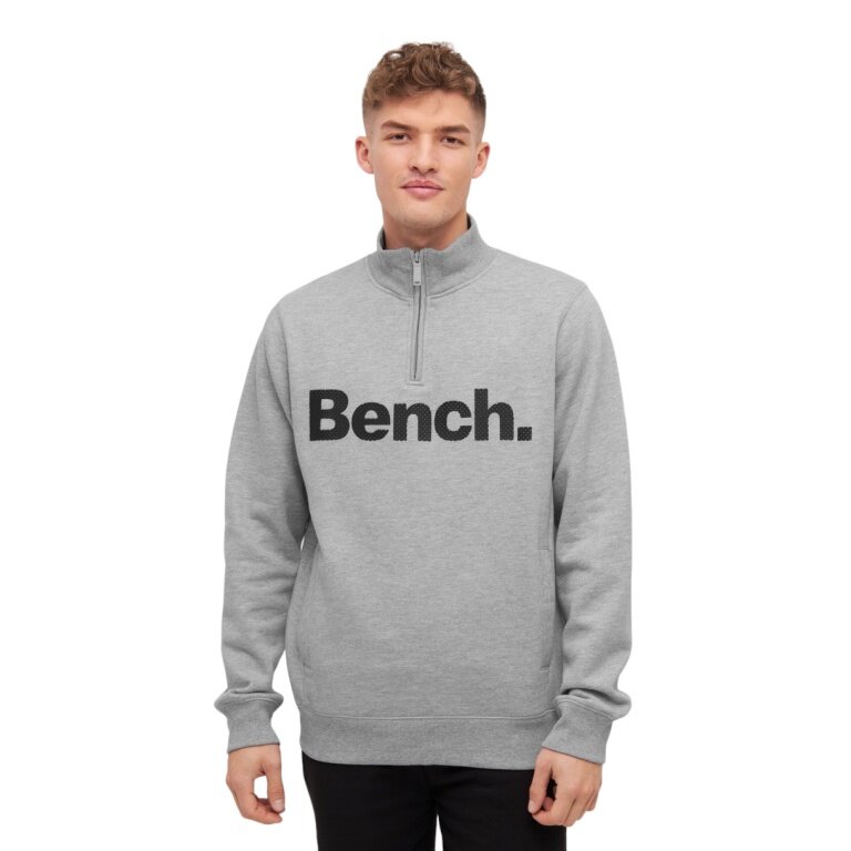 Bench Pullover Plinth (Half-Zip) grey Men's