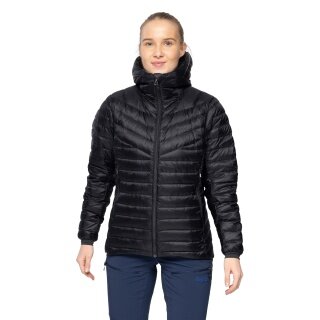 Bergans Winter Down Jacket Rabot Light Down with Hood (light, warm) black ladies